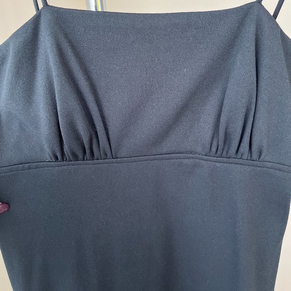 Vintage Spaghetti Strap Umpire Gown - Picture 2 of 8